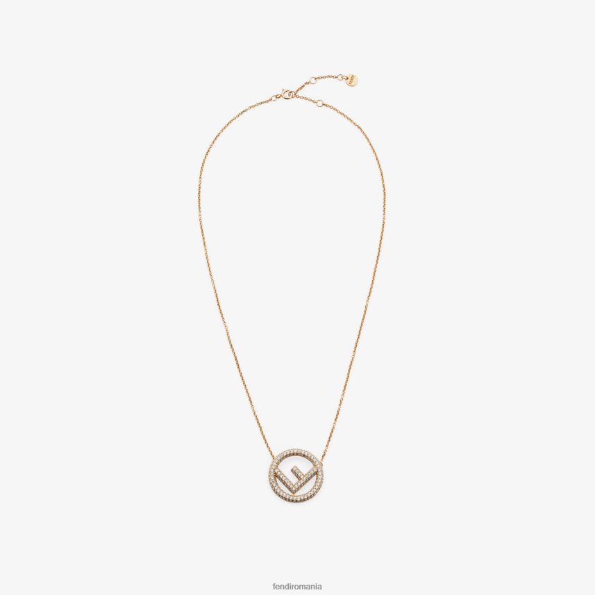 colier aur Fendi femei Bijuterii 86084L1756
