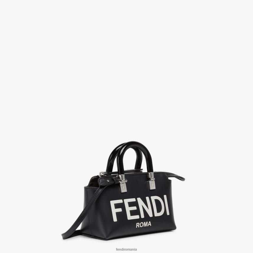 geantă boston mică din piele negru Fendi femei accesorii 86084L677