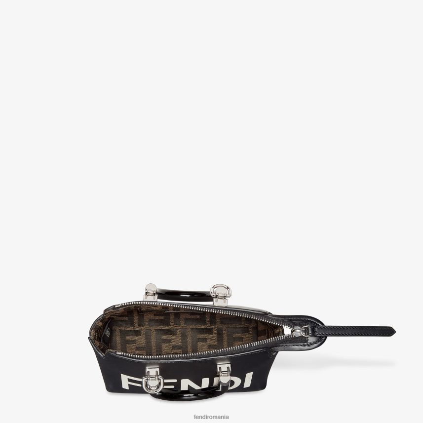 geantă boston mică din piele negru Fendi femei accesorii 86084L677