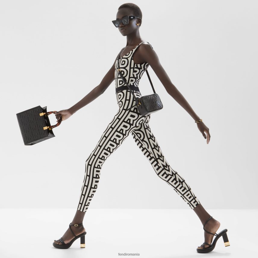 geanta mini din piele negru Fendi femei accesorii 86084L668