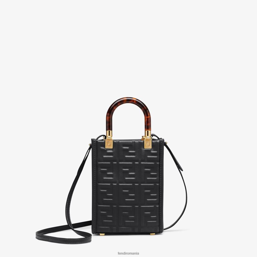 geanta mini din piele negru Fendi femei accesorii 86084L755