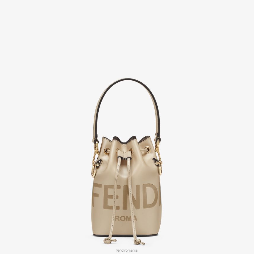 mini-geantă din piele de porumbel bej Fendi femei accesorii 86084L827