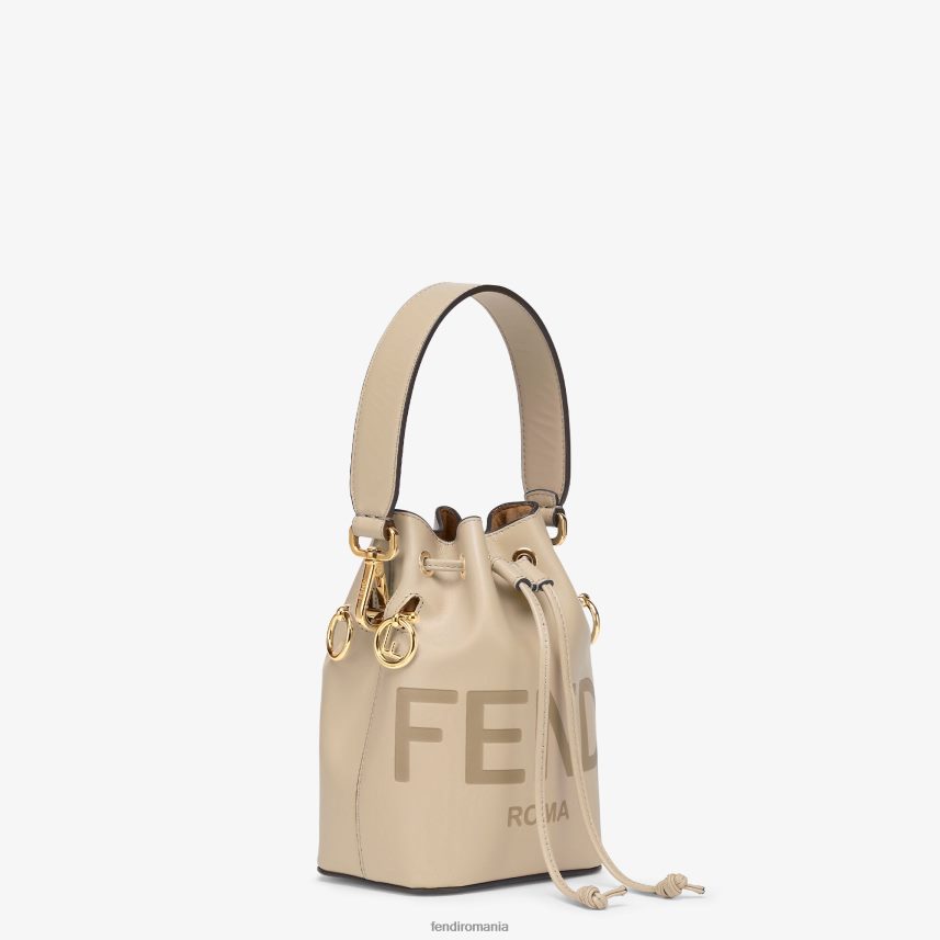 mini-geantă din piele de porumbel bej Fendi femei accesorii 86084L827