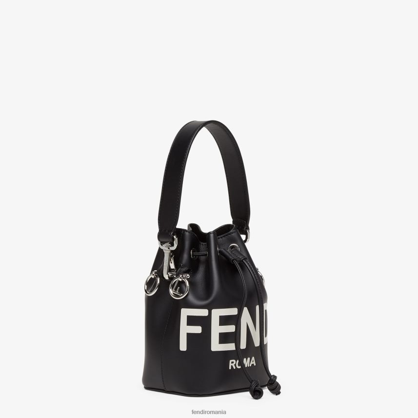 mini geanta din piele mon tresor negru Fendi femei accesorii 86084L679