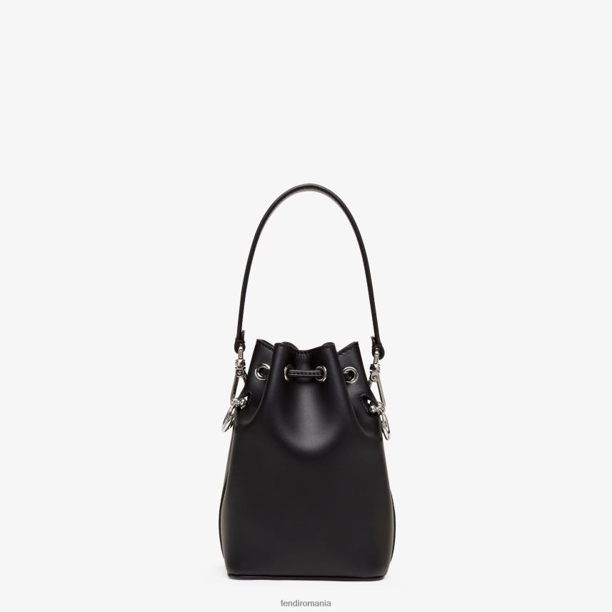 mini geanta din piele mon tresor negru Fendi femei accesorii 86084L679
