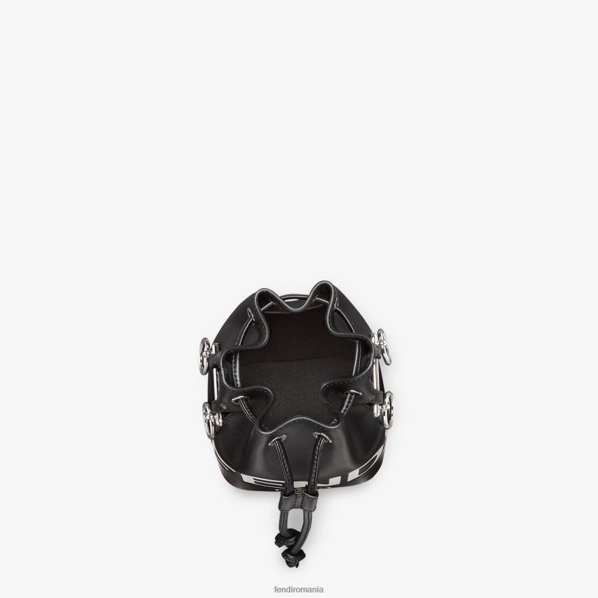 mini geanta din piele mon tresor negru Fendi femei accesorii 86084L679