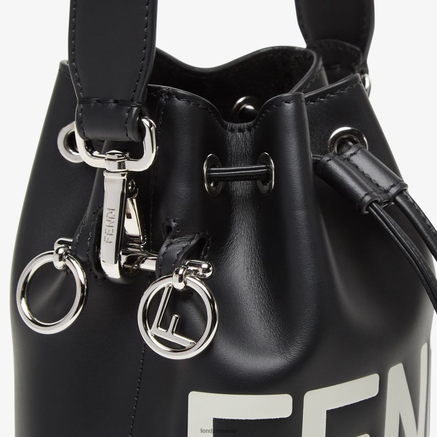 mini geanta din piele mon tresor negru Fendi femei accesorii 86084L679