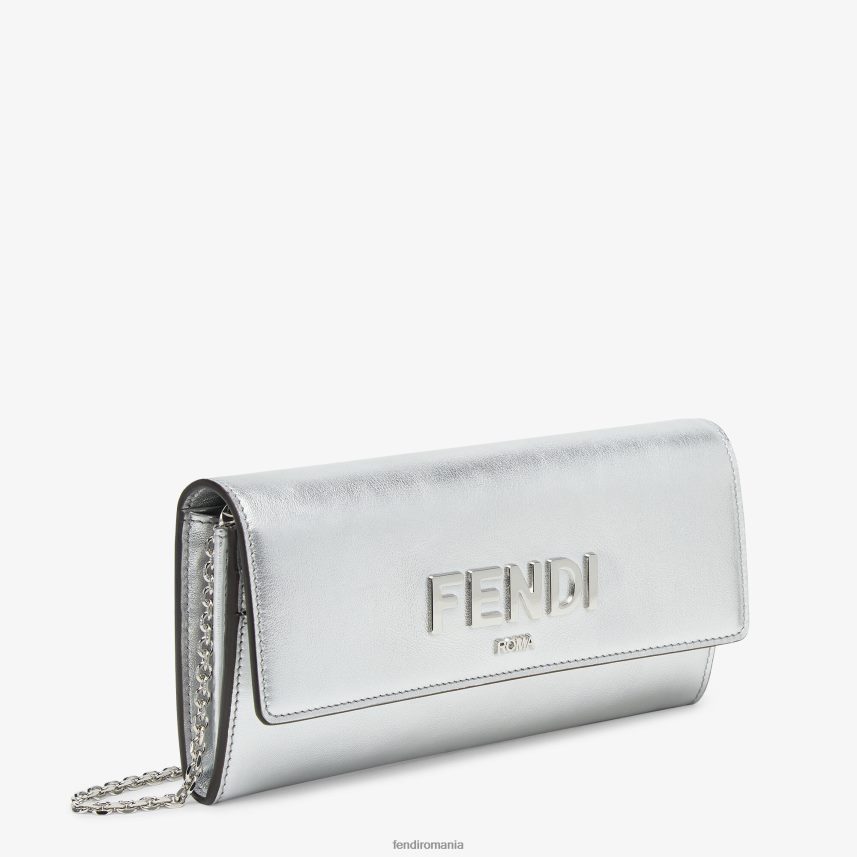 continental cu portofel din piele de lant argint Fendi femei accesorii 86084L1440