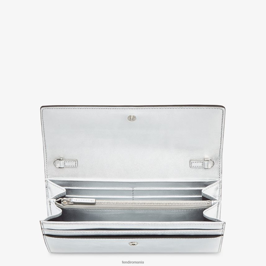 continental cu portofel din piele de lant argint Fendi femei accesorii 86084L1440