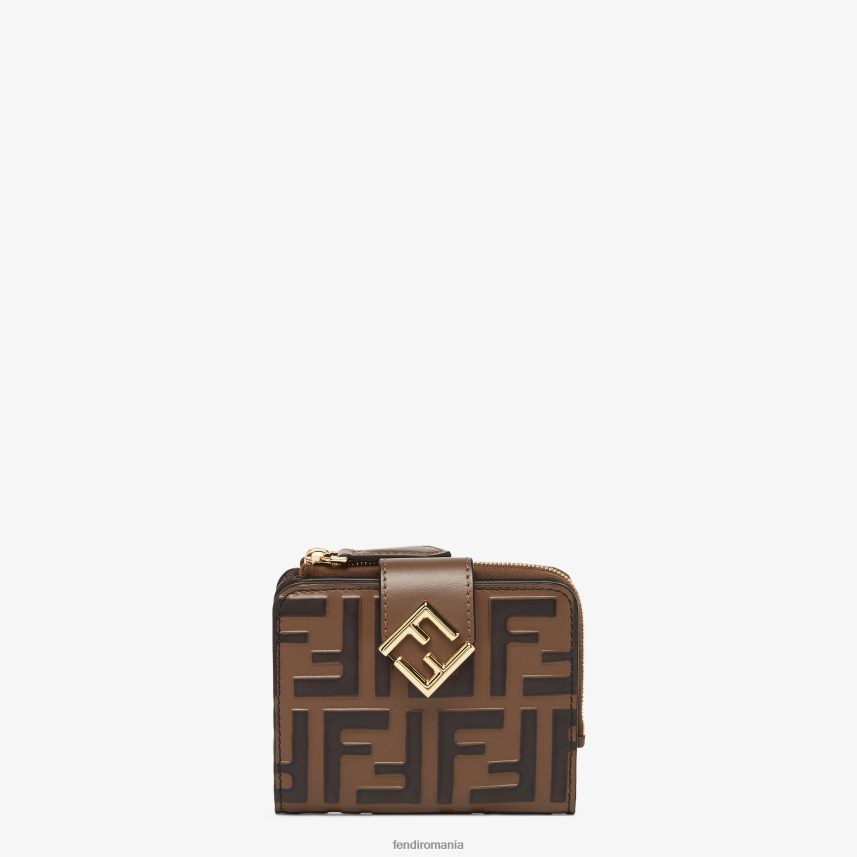 ff portofel din piele alb Fendi femei accesorii 86084L1412