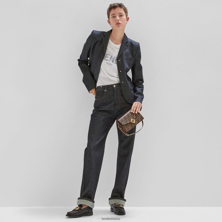 ff portofel din piele bej Fendi femei accesorii 86084L1413