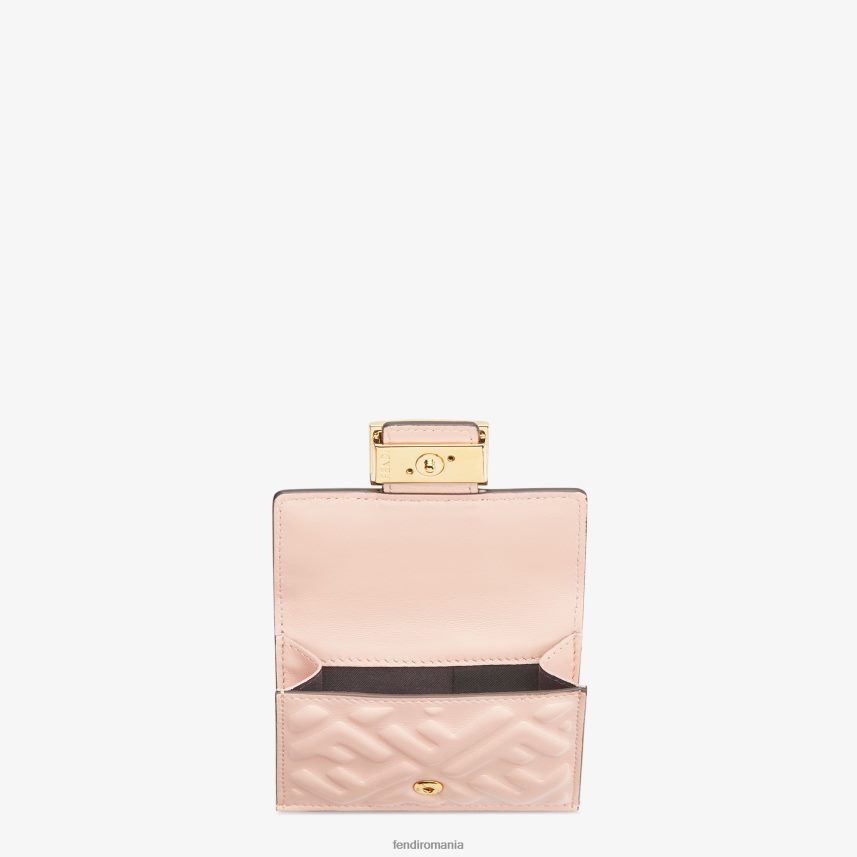 ff portofel din piele nappa roz Fendi femei accesorii 86084L1525
