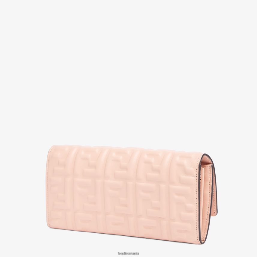 ff portofel din piele nappa roz Fendi femei accesorii 86084L1527
