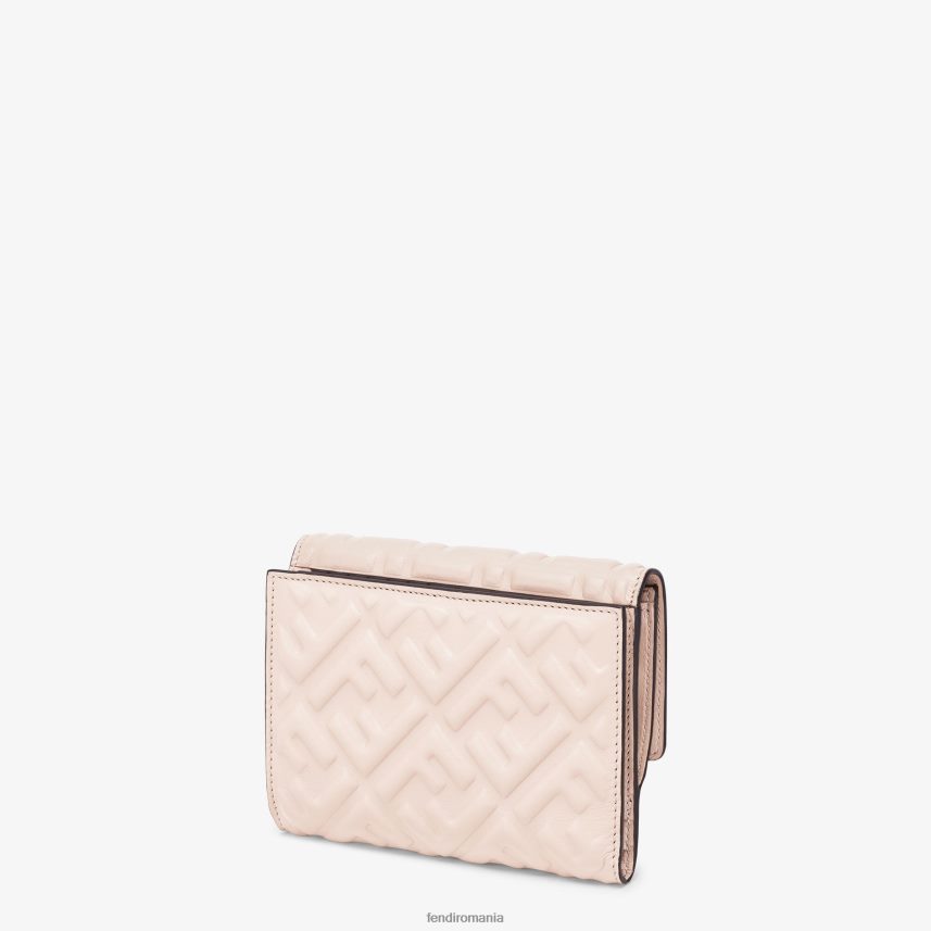 ff portofel din piele nappa roz Fendi femei accesorii 86084L1545