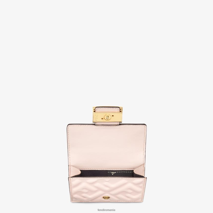 ff portofel din piele nappa roz Fendi femei accesorii 86084L1546