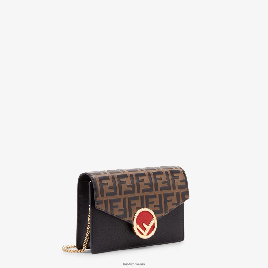 geanta mini din piele negru Fendi femei accesorii 86084L1601