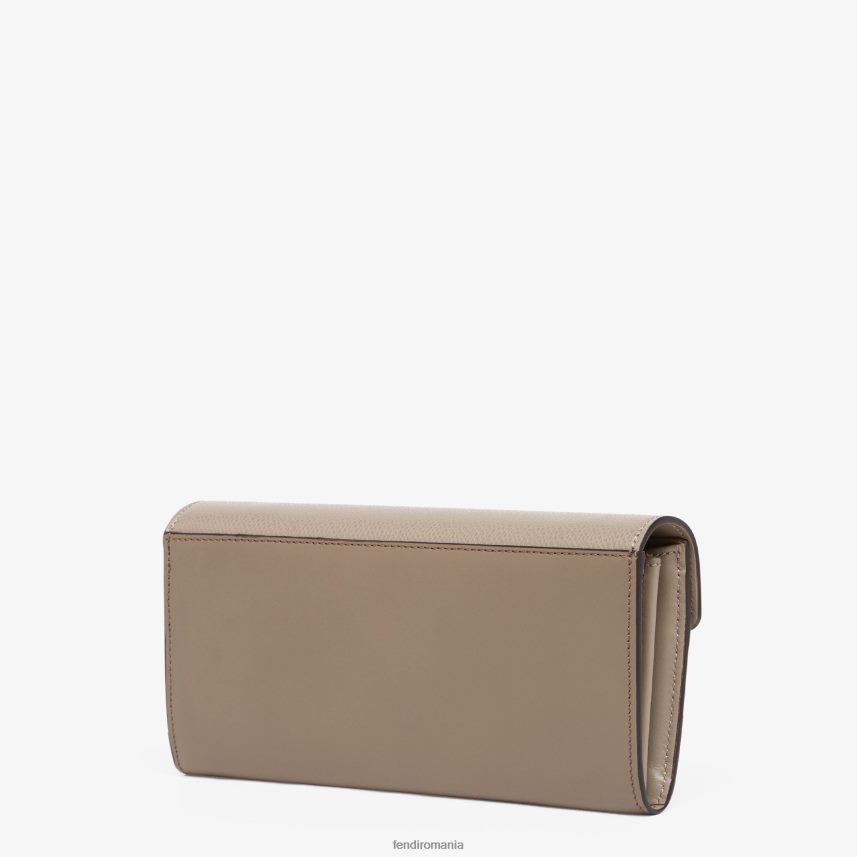 portofel bicolor și din piele de porumbel alb Fendi femei accesorii 86084L1515