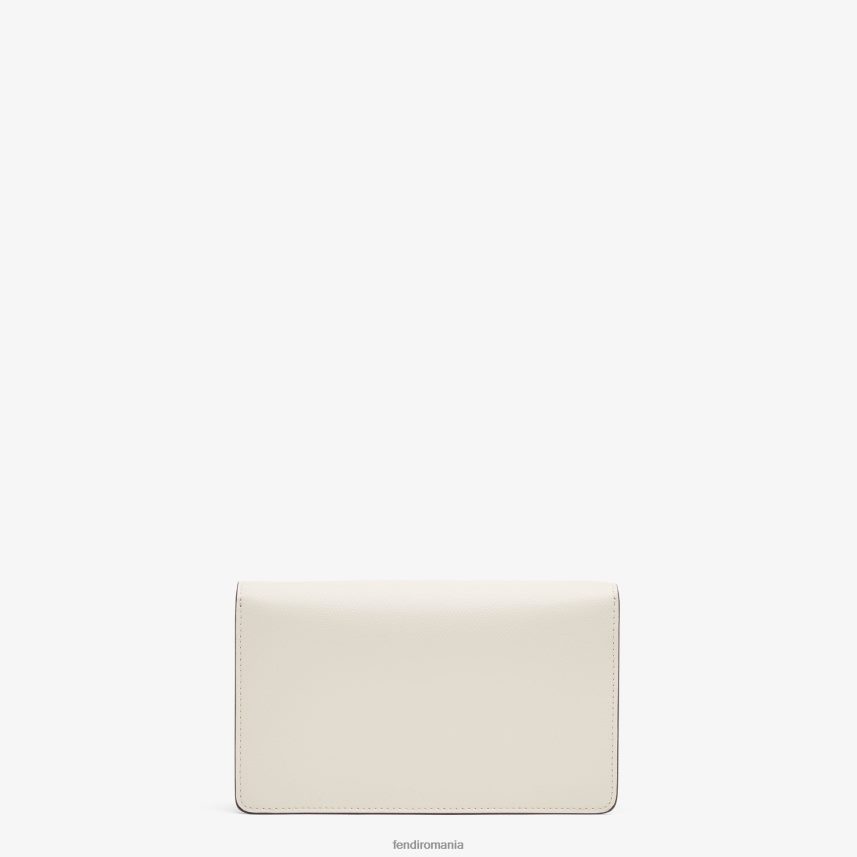 portofel din piele bicoloră și camelie multicolor Fendi femei accesorii 86084L1437