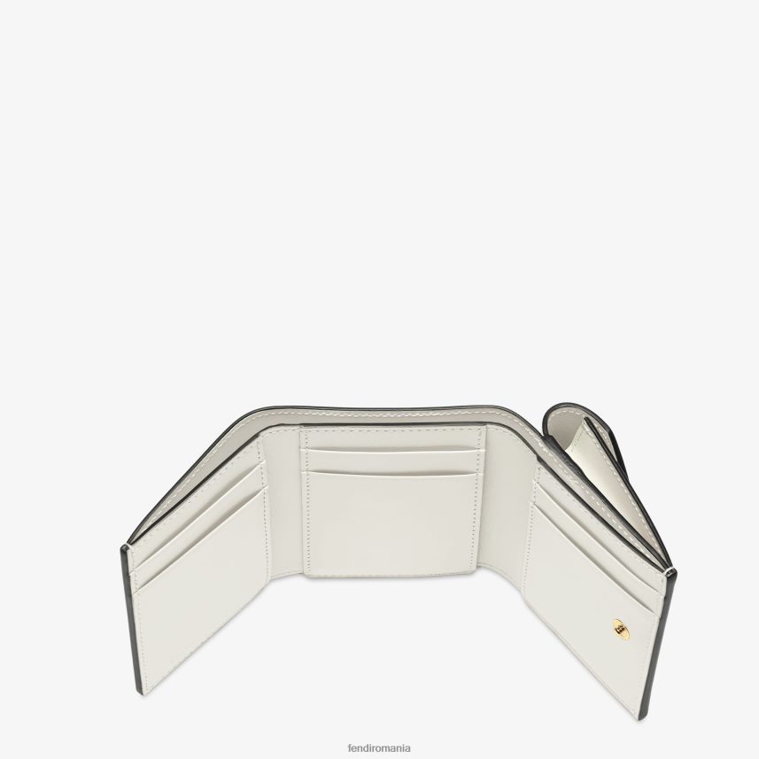 portofel din piele bicolor și camelie roz Fendi femei accesorii 86084L1408