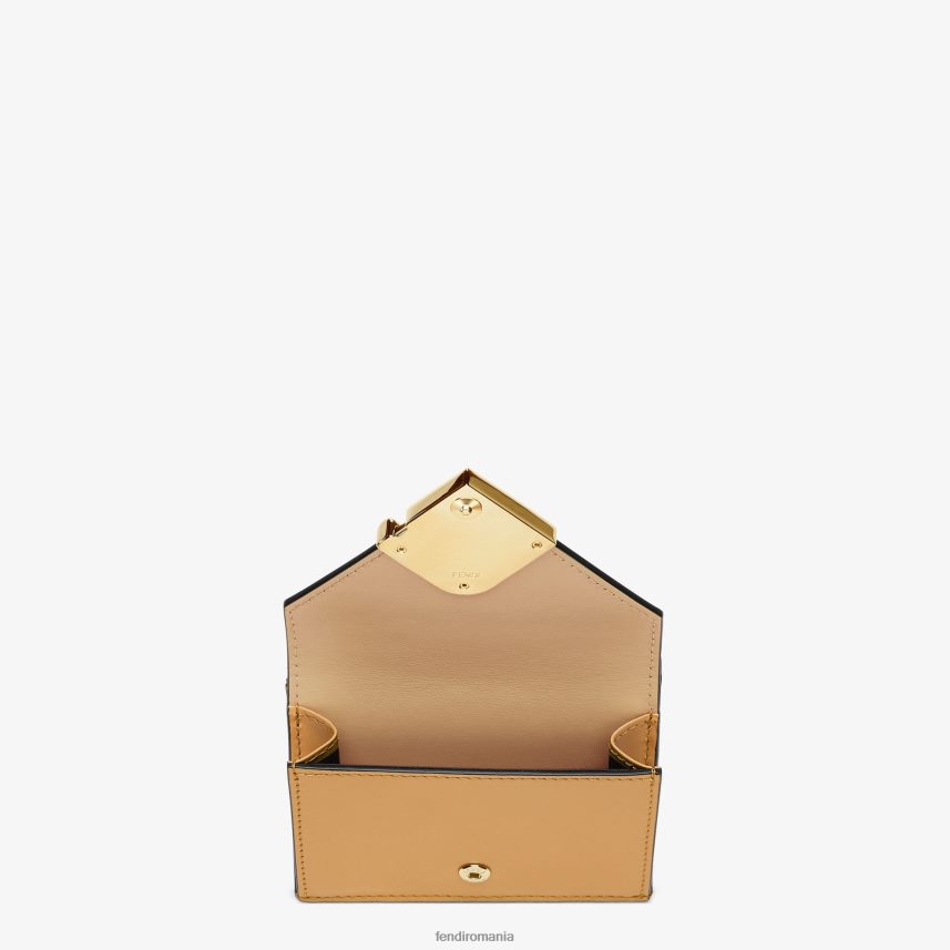 portofel din piele ff diamante maro Fendi femei accesorii 86084L1431