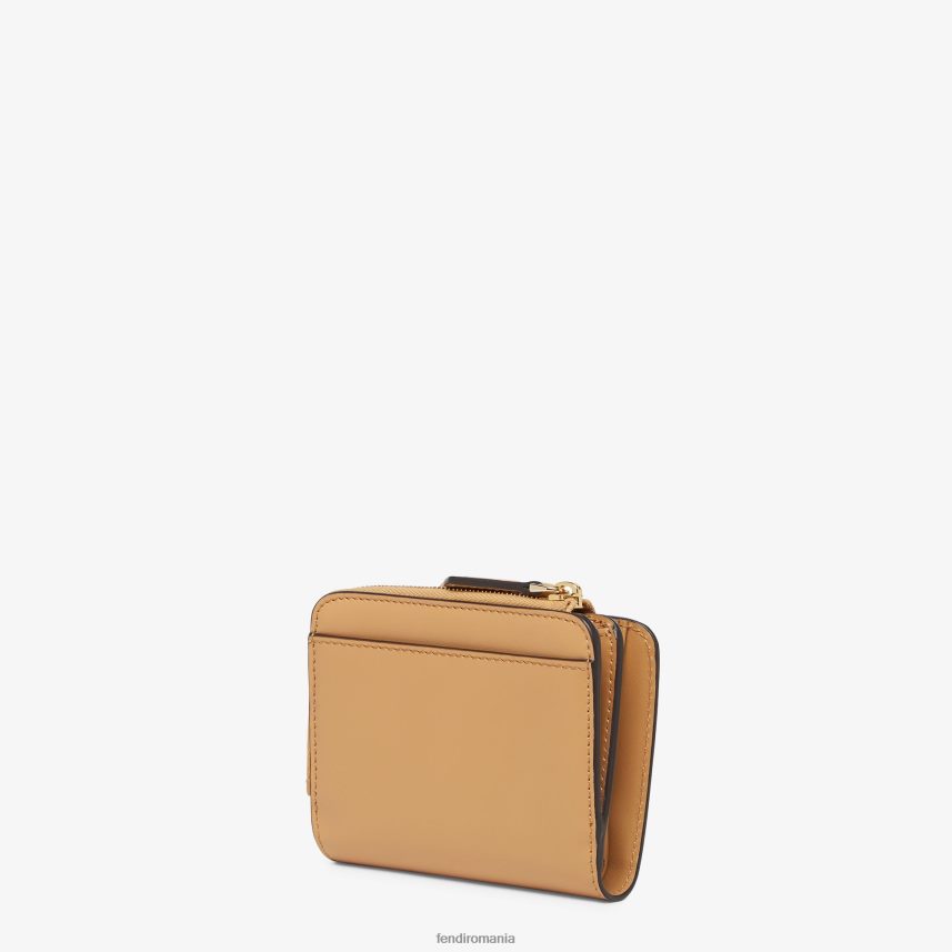portofel din piele ff diamante maro Fendi femei accesorii 86084L1507