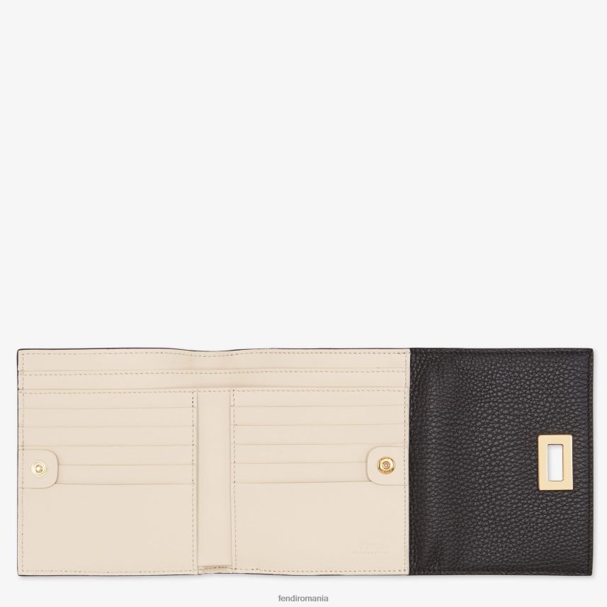 portofel din piele peekaboo negru Fendi femei accesorii 86084L1566