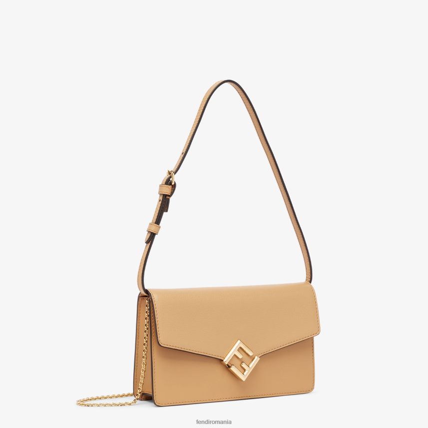 portofel din piele roma maro Fendi femei accesorii 86084L1512