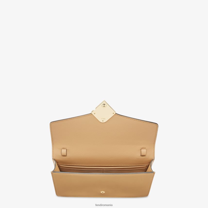 portofel din piele roma maro Fendi femei accesorii 86084L1512