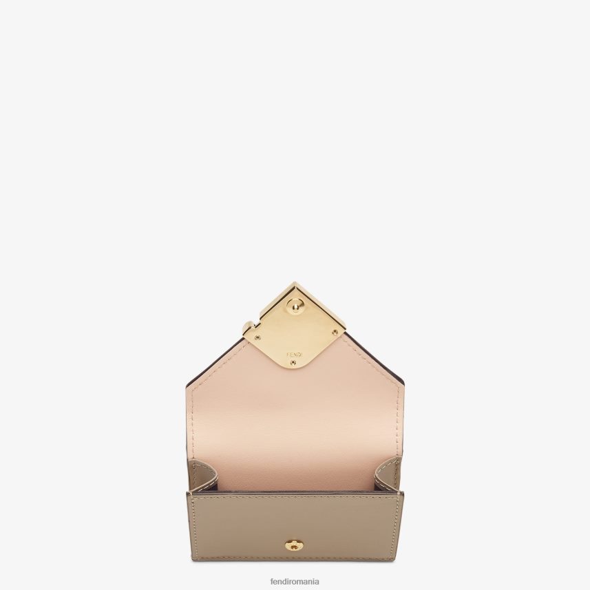 porumbel bicolor și portofel din piele multicolor Fendi femei accesorii 86084L1459