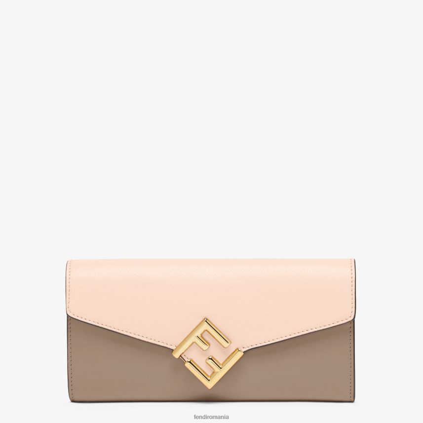 porumbel bicolor și portofel din piele multicolor Fendi femei accesorii 86084L1462