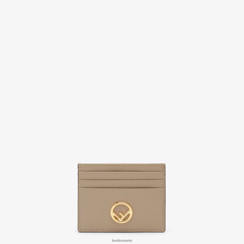 suport plat din piele pentru carduri Modă Fendi femei accesorii 86084L1451