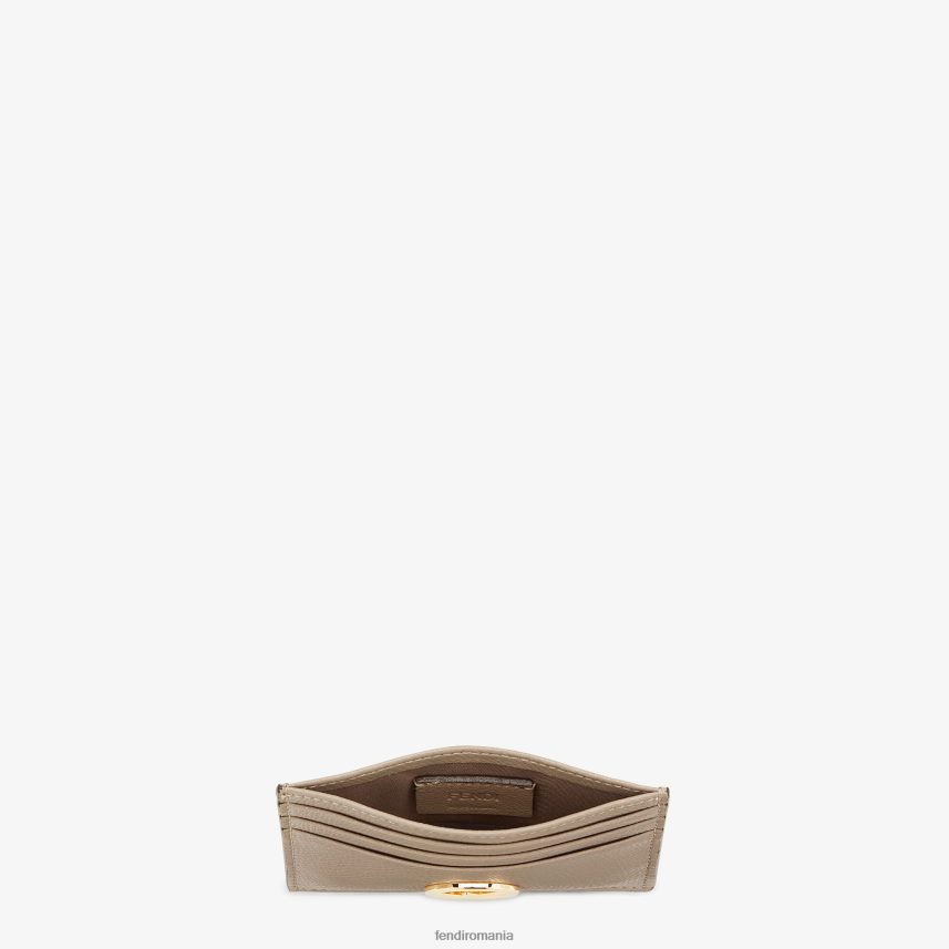 suport plat din piele pentru carduri Modă Fendi femei accesorii 86084L1451