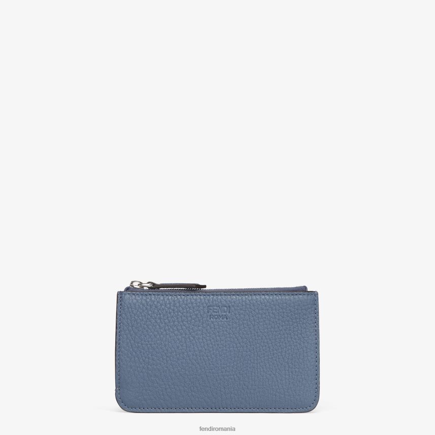 husă de piele peekaboo pentru chei albastru Fendi femei accesorii 86084L1492