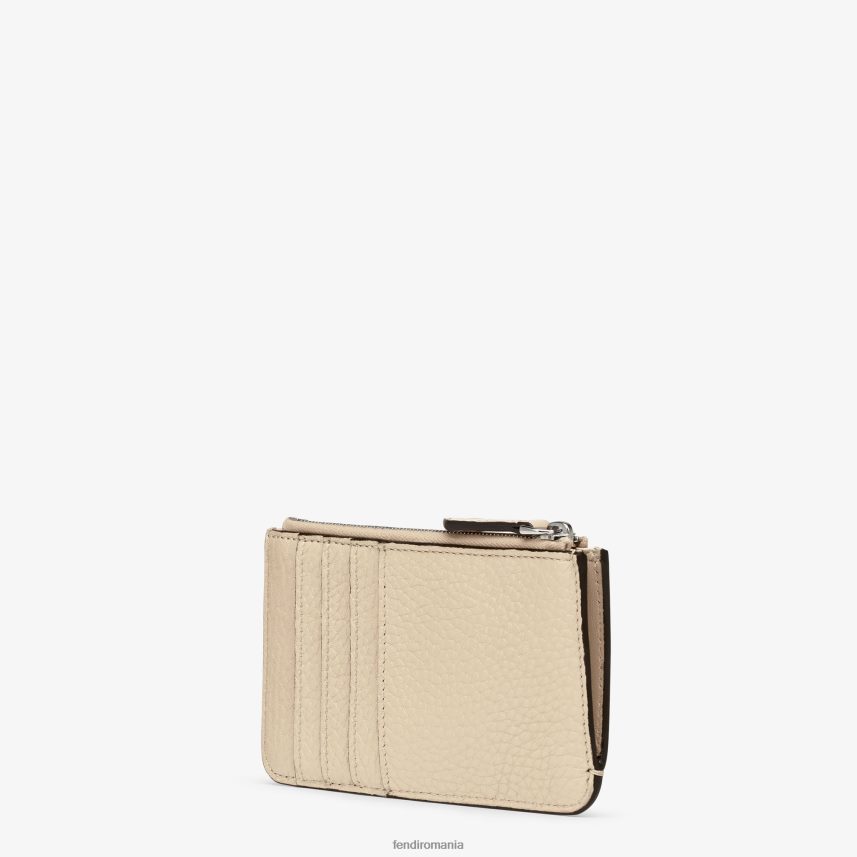 husă de piele peekaboo pentru chei bej Fendi femei accesorii 86084L1548