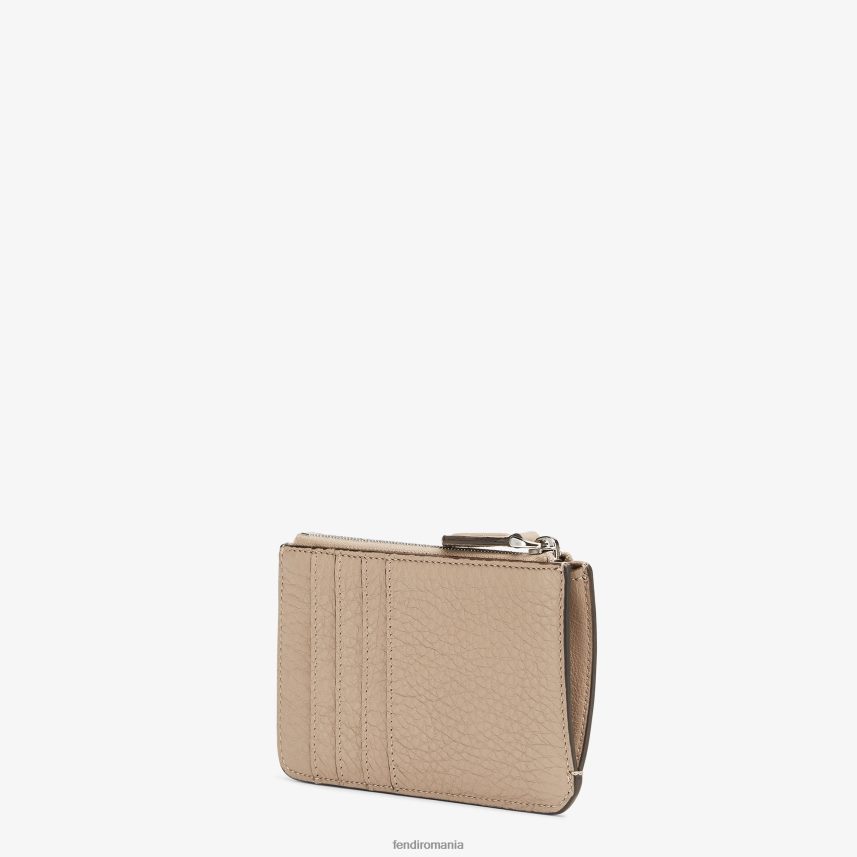 husă de piele peekaboo pentru chei bej Fendi femei accesorii 86084L1573