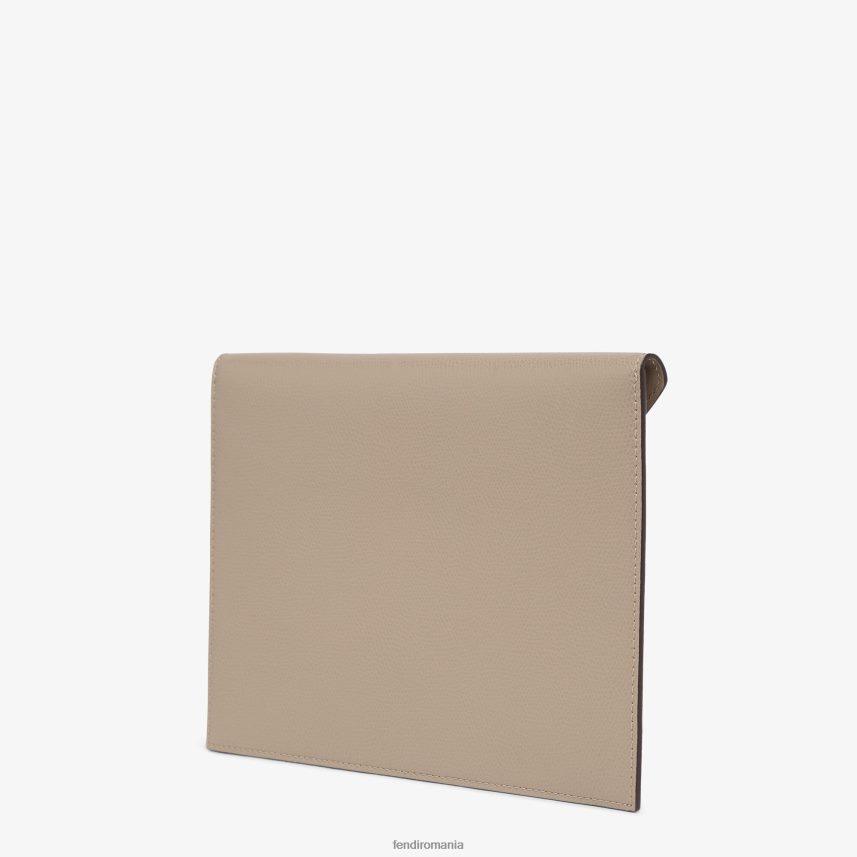 husă din piele de porumbel gri Fendi femei accesorii 86084L1505