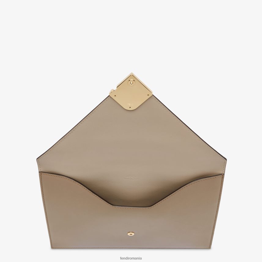 husă din piele de porumbel gri Fendi femei accesorii 86084L1505