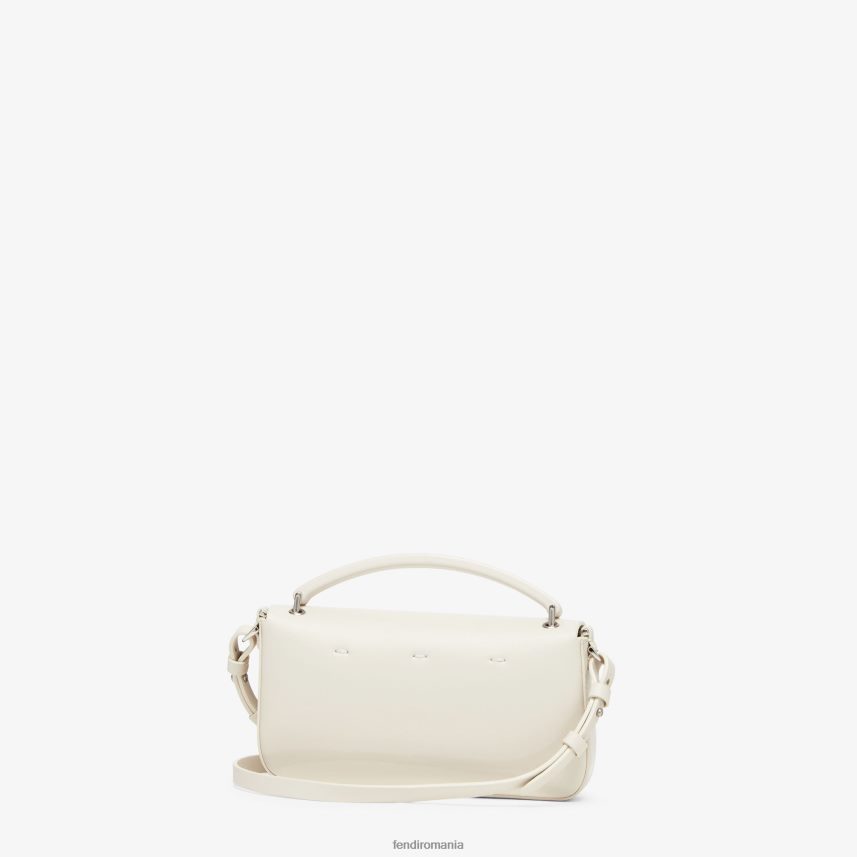 husă din piele lacuită alb Fendi femei accesorii 86084L737