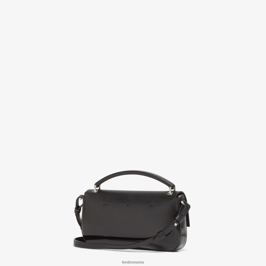 husă din piele lacuită negru Fendi femei accesorii 86084L743
