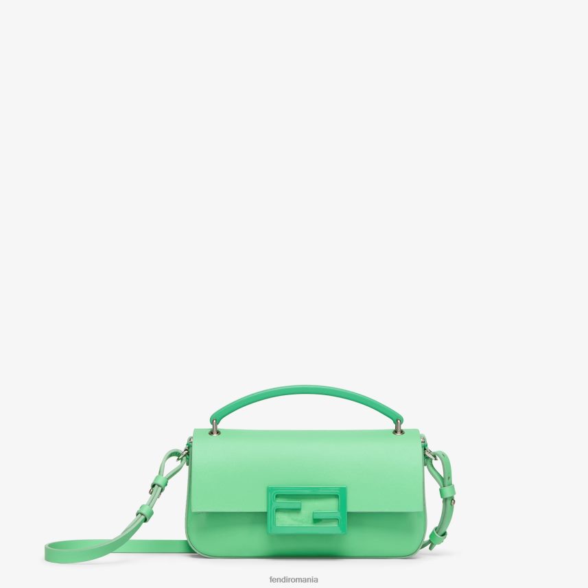 husă din piele lacuită verde Fendi femei accesorii 86084L734