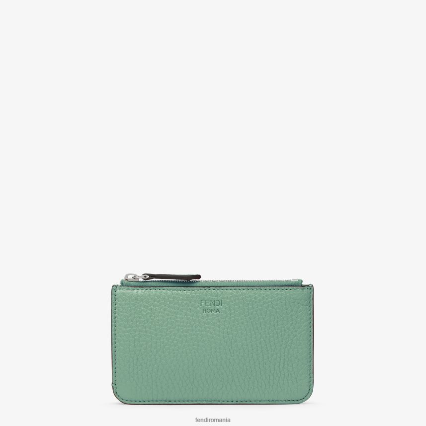 husă din piele mentă verde Fendi femei accesorii 86084L1549