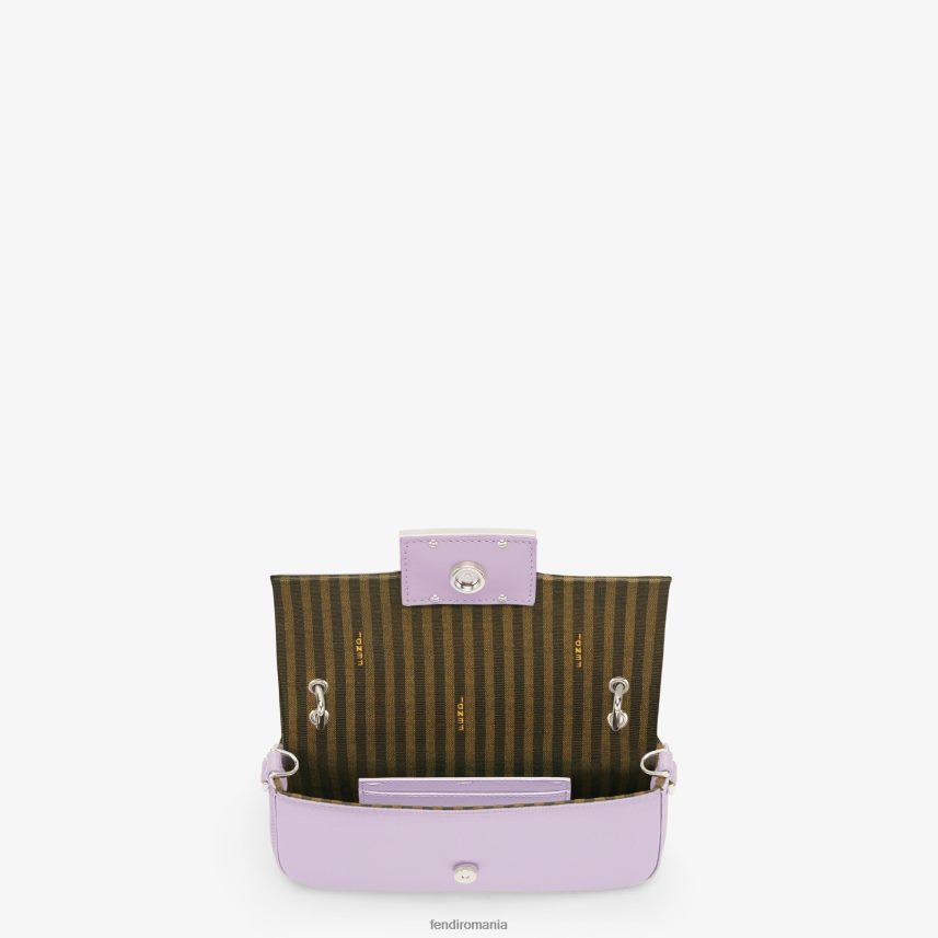 pungă de mătase liliac Violet Fendi femei accesorii 86084L808