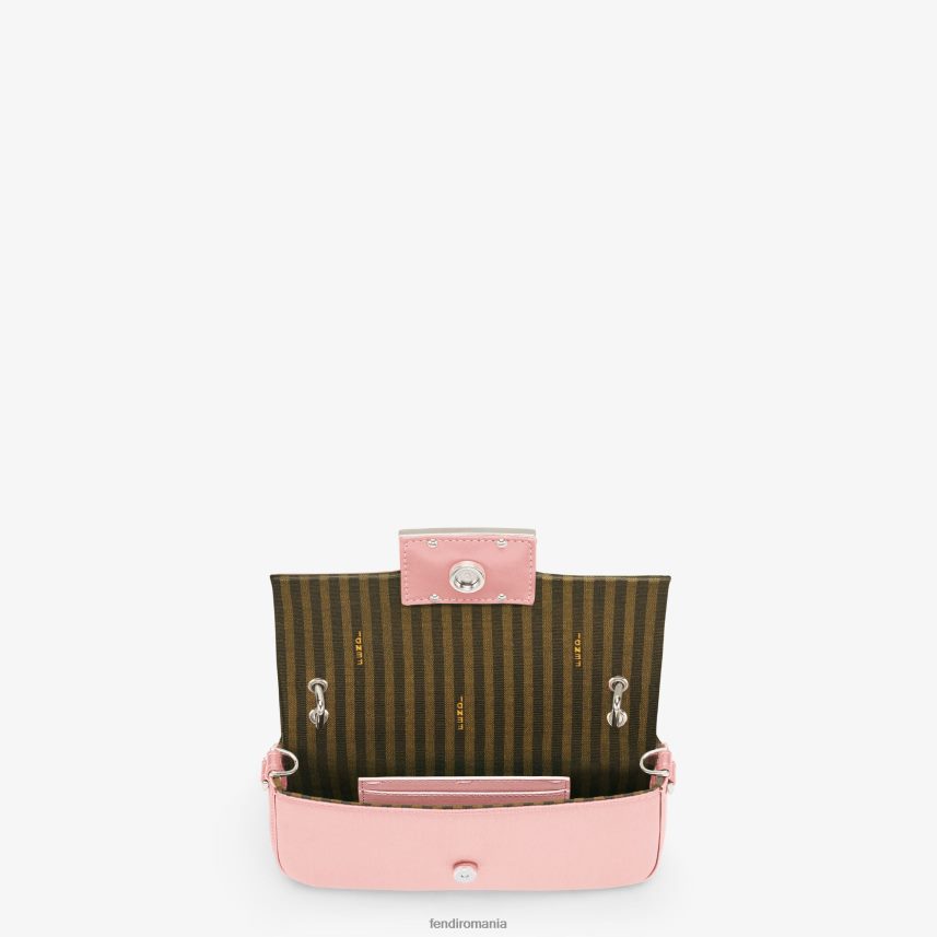pungă de mătase roz Fendi femei accesorii 86084L809