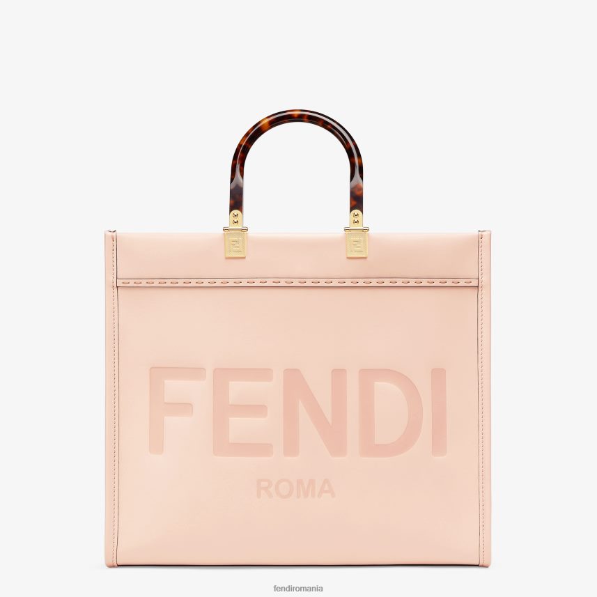 cumpărător din piele palidă roz Fendi femei accesorii 86084L863
