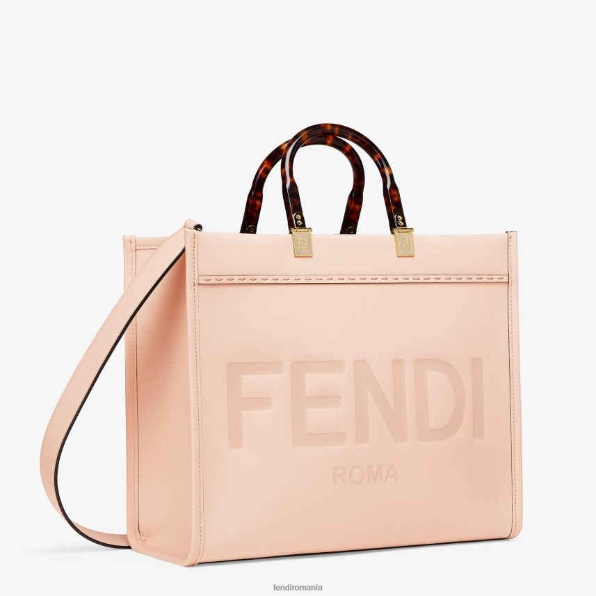 cumpărător din piele palidă roz Fendi femei accesorii 86084L863