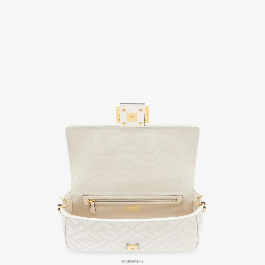 ff geantă de pânză alb Fendi femei accesorii 86084L771