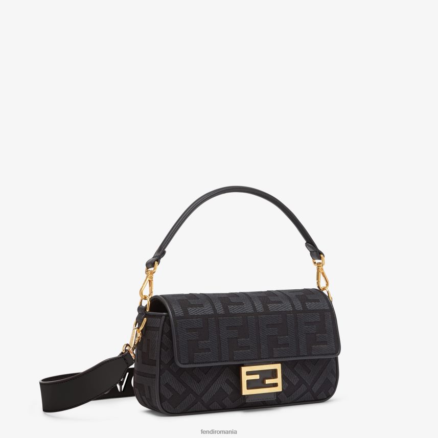 ff geantă de pânză negru Fendi femei accesorii 86084L802