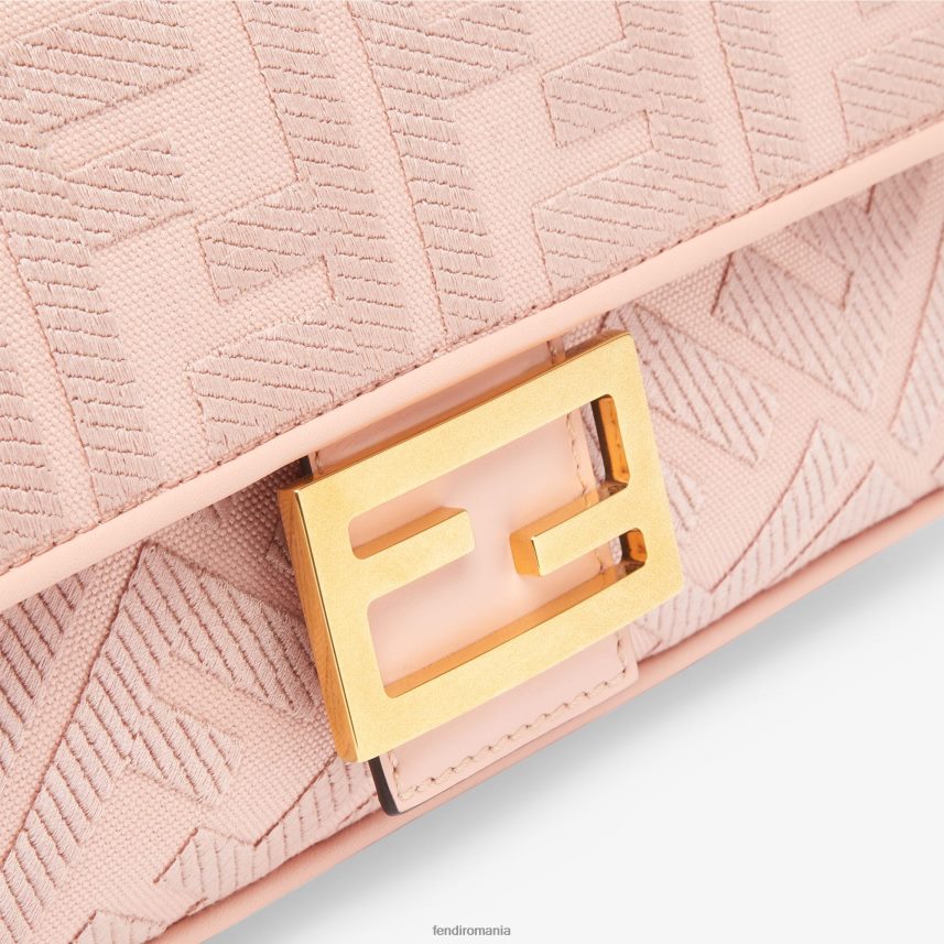 ff geantă de pânză roz Fendi femei accesorii 86084L815