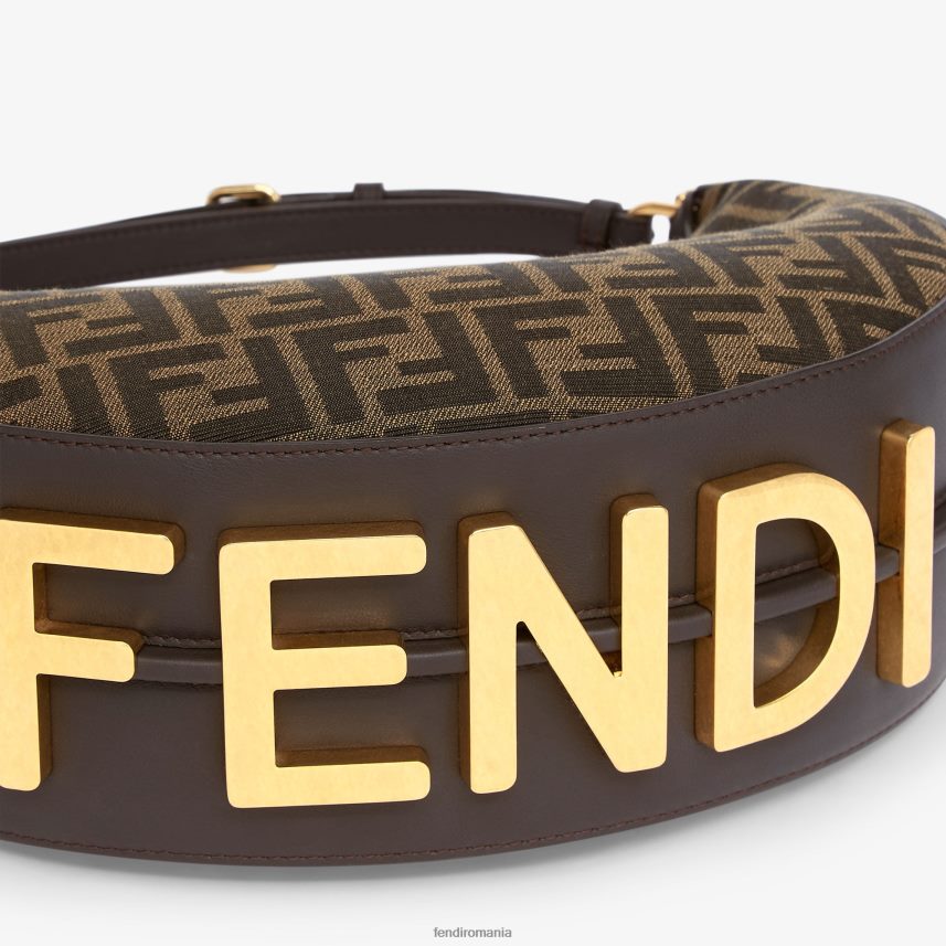 ff geanta din stofa maro Fendi femei accesorii 86084L538
