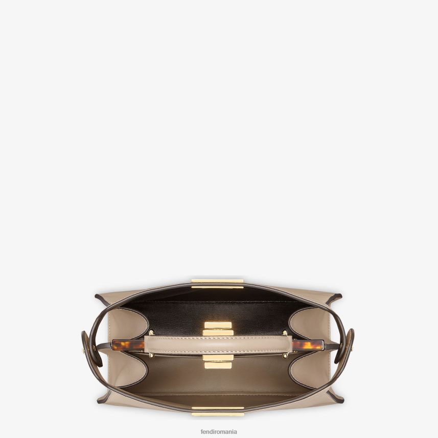 geantă din piele de porumbel bej Fendi femei accesorii 86084L609